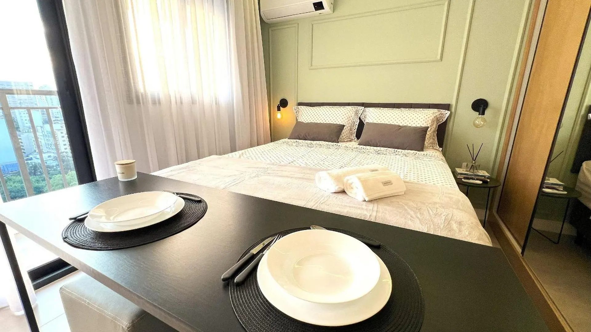 Apartment Moralia Consolacao - Studios Luxo Com Vista Incrivel Sao Paulo